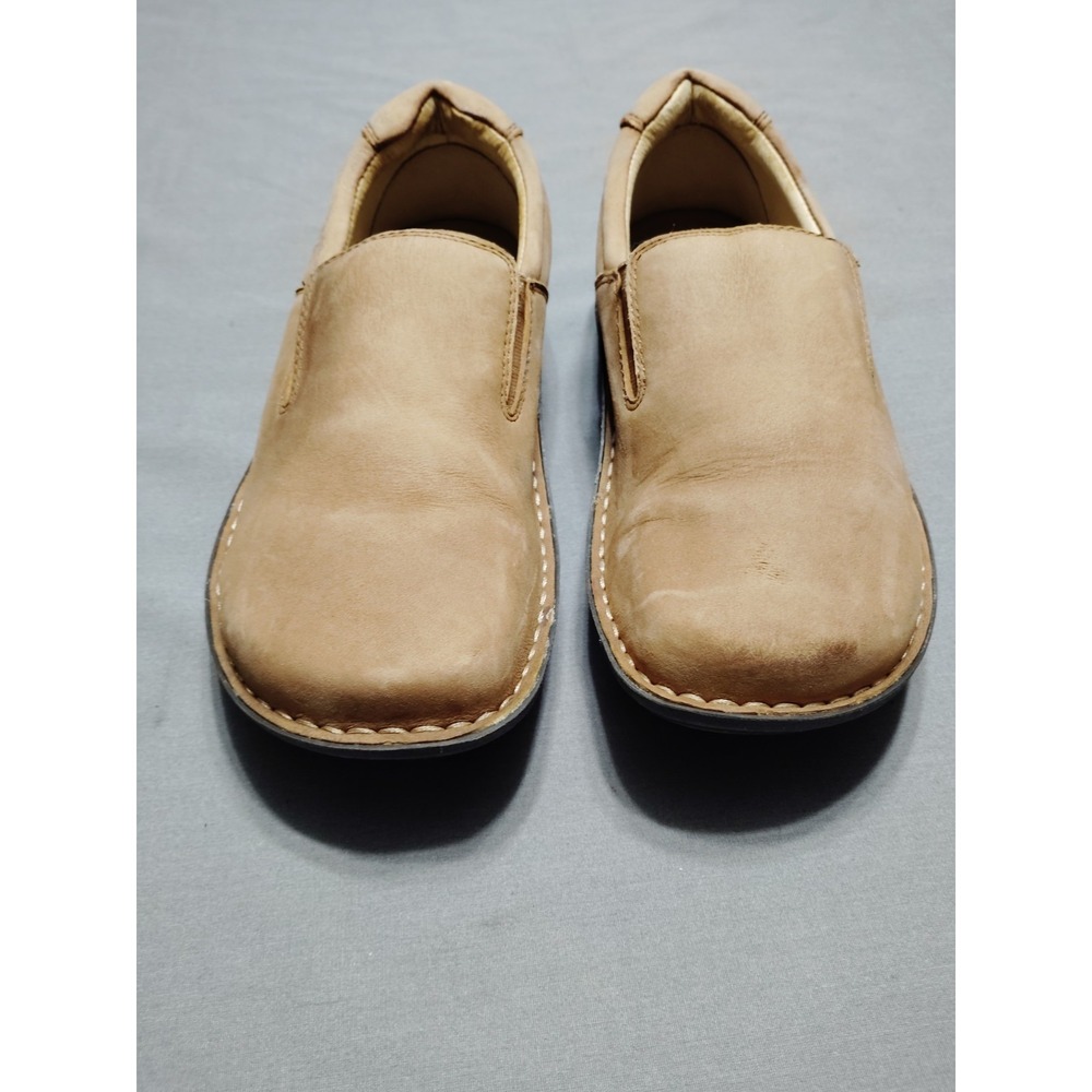 ALEGRIA "OZ" Men 40 (7.5) Chestnut Nubuck Slip-On AM-OZ-204 Comfort Casual Shoes - Picture 3 of 12